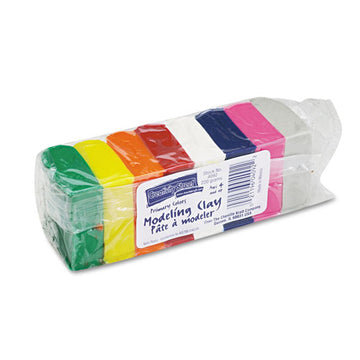 Creativity Street® Modeling Clay Assortment, 27.5 G Of Each Color, Assorted Bright, 220 G freeshipping - TVN Wholesale